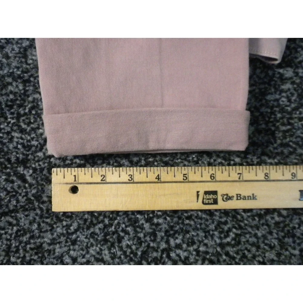 J Brand Tyler Jeans Mens 33x32 Thrashed‎ Radish Red Denim Slim Fit Distressed